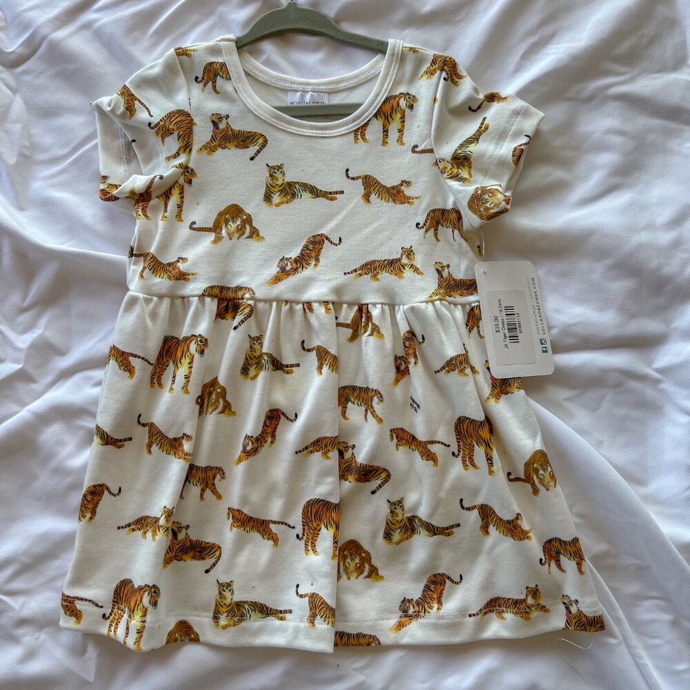 Jennifer Ann Tiger Print Dress